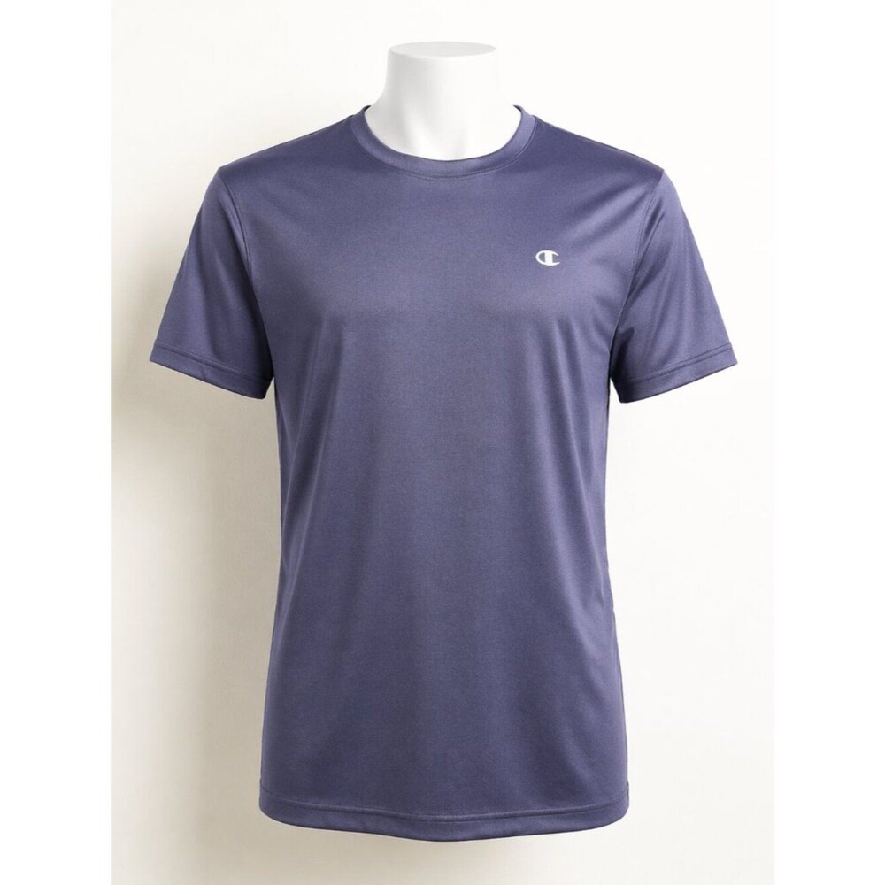 Champion Short Sleeve Shirt Navy Blue Size Large EUC